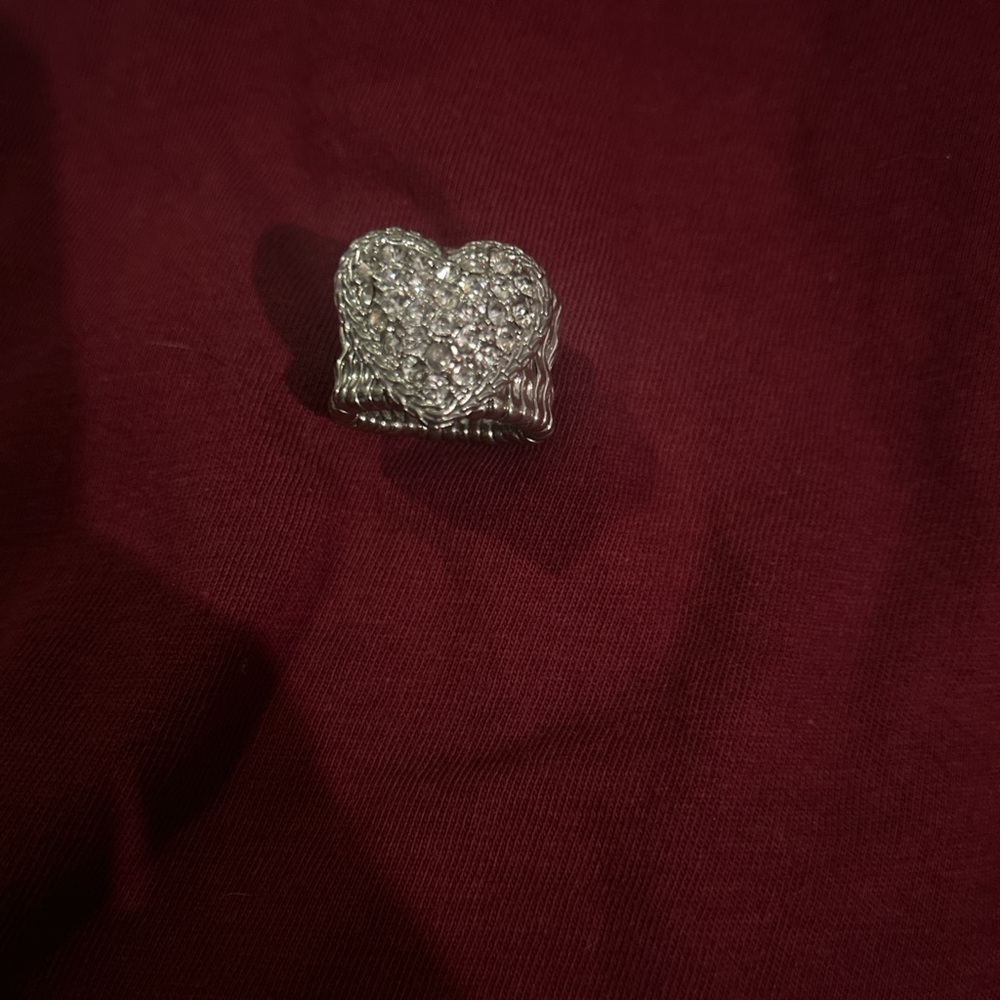 Silver Heart Ring